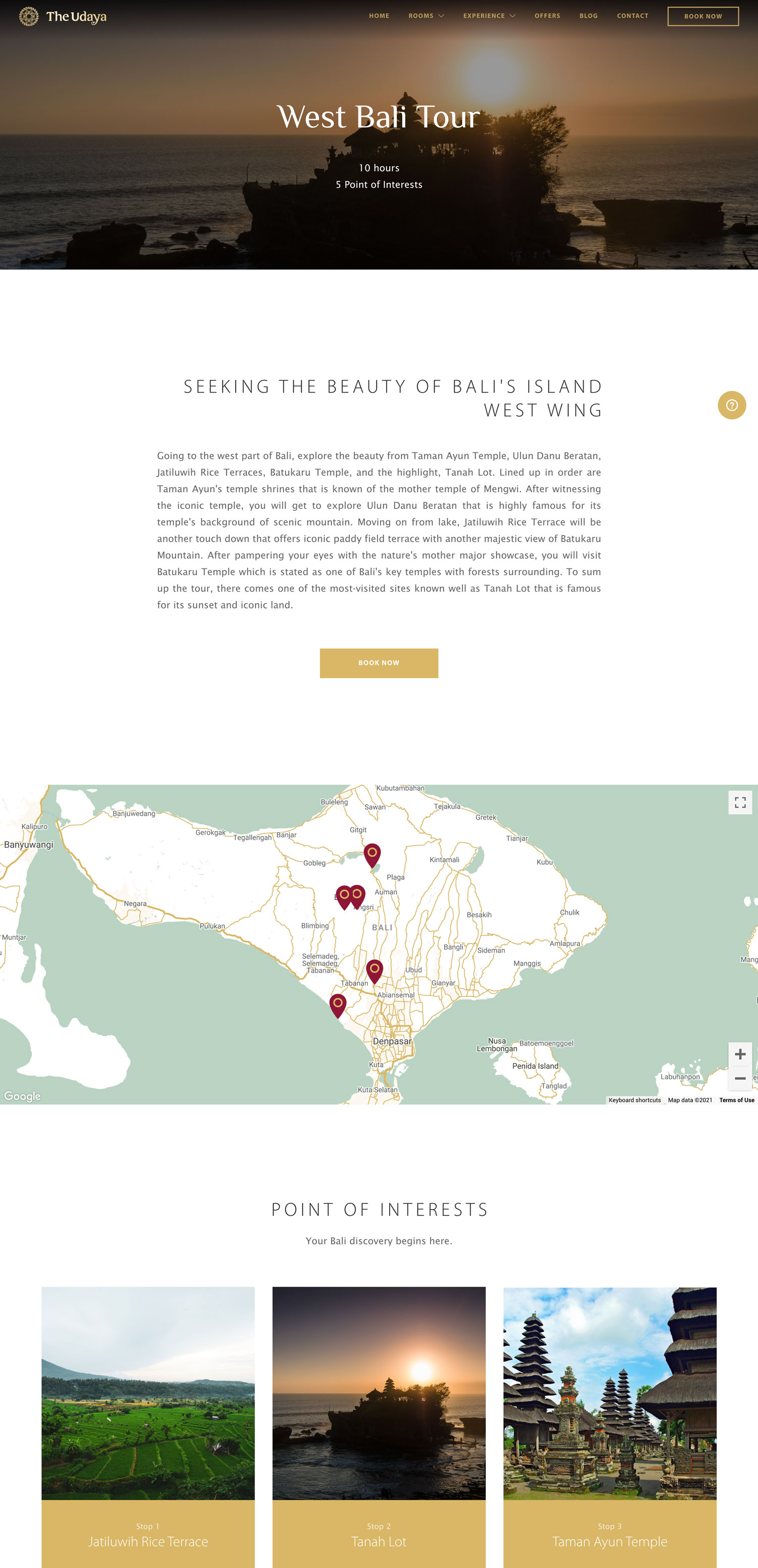 Tour Detail Page Preview